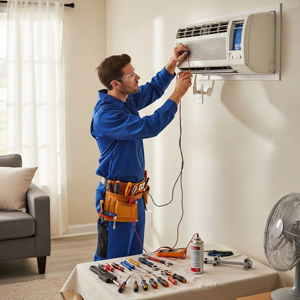 Gaziosmanpaşa Airfel Airfel klima gaz dolumu ve bakım – Enerji verimliliği artırıldı. - Teknik servis örneği